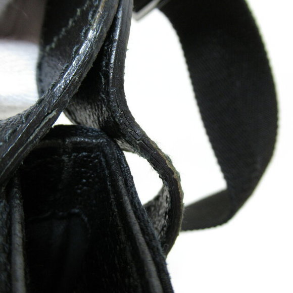 Gucci Shoulder Bag Canvas Black - Picture 10 of 10